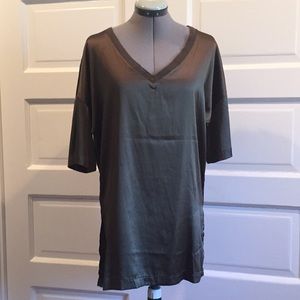 Corson silk top
